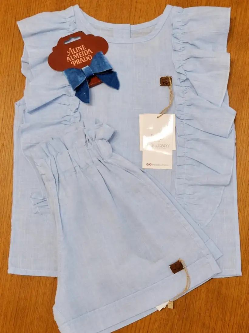 Vestido Azul Clarinho